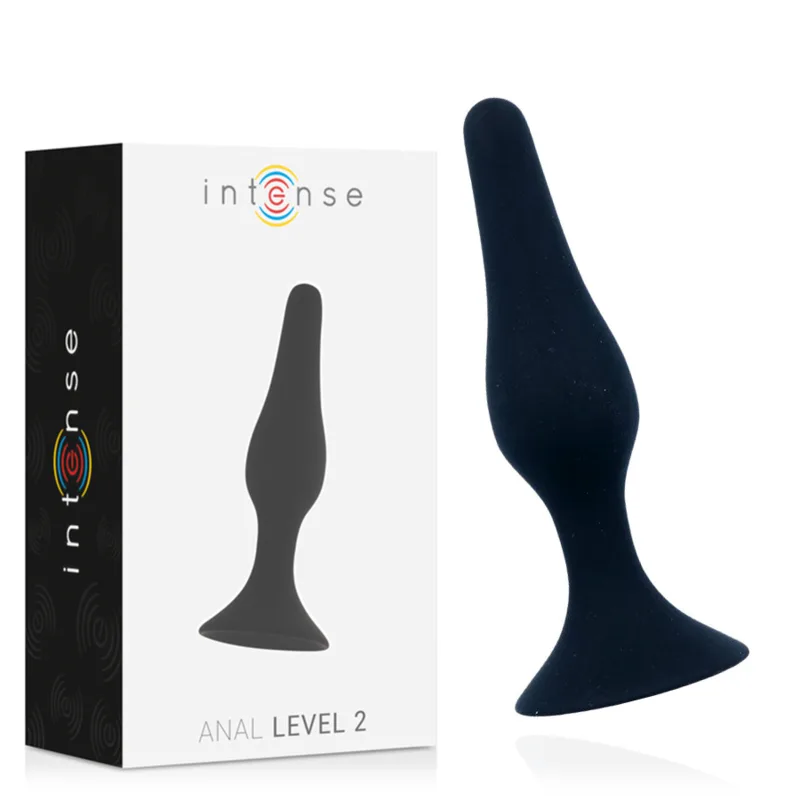 Intense Anal Plug Level 2 – 11.5cm – Svart