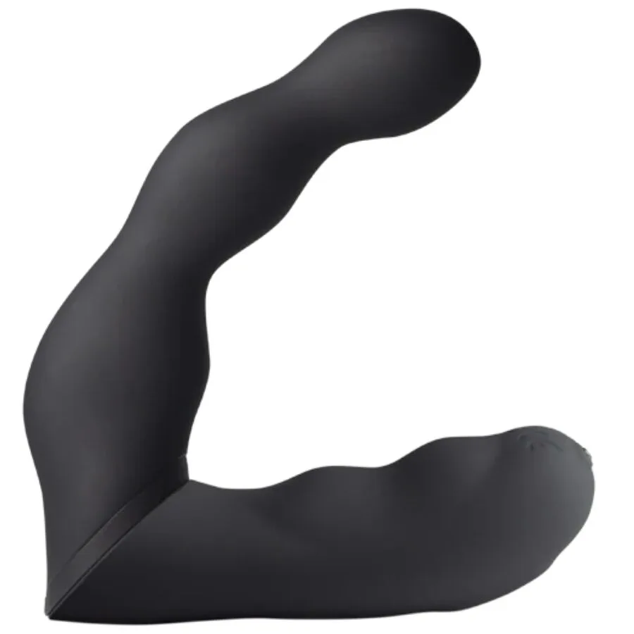 Rocks-Off Adapt - Svart Dubbelmotors Prostata- och Analvibrator med Justerbart Skaft