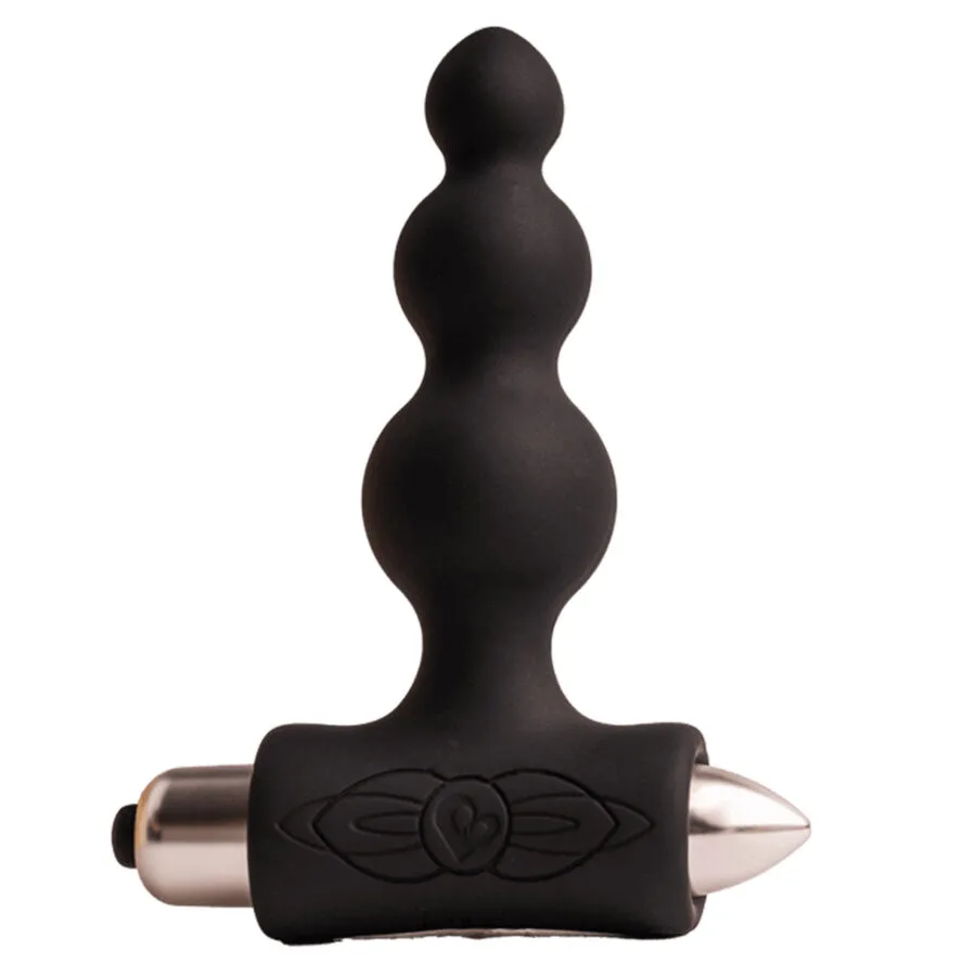 Rocks-Off Petite Sensations Bubbles Vibrating Anal Plug – Black