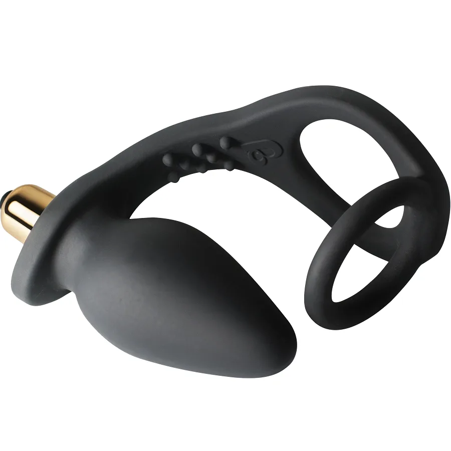 Rocks-Off - RO-ZEN Prostatic Stimulator 7-Speed Vibrating Dual Ring