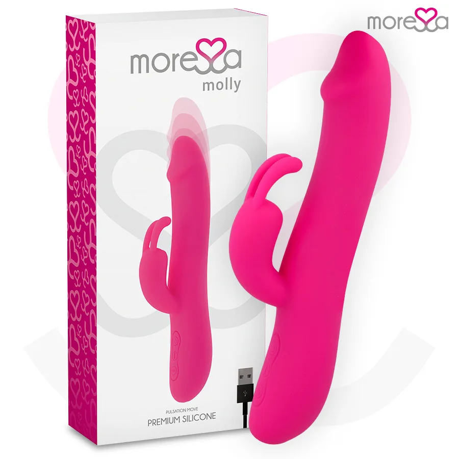 Moressa Molly Premium Kroppssäker Silikon Uppladdningsbar Personlig Stimulator