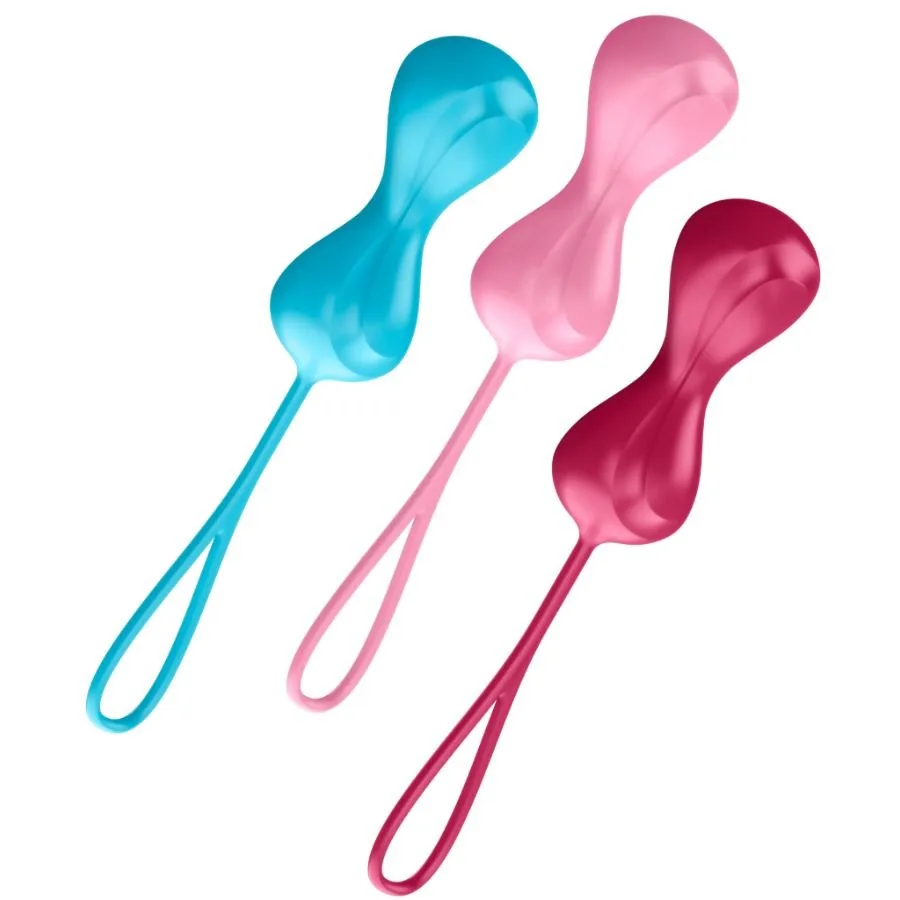 Satisfyer Loveballs Training Set 1 – Progressiv Bäckenbottenträning (Set om 3)