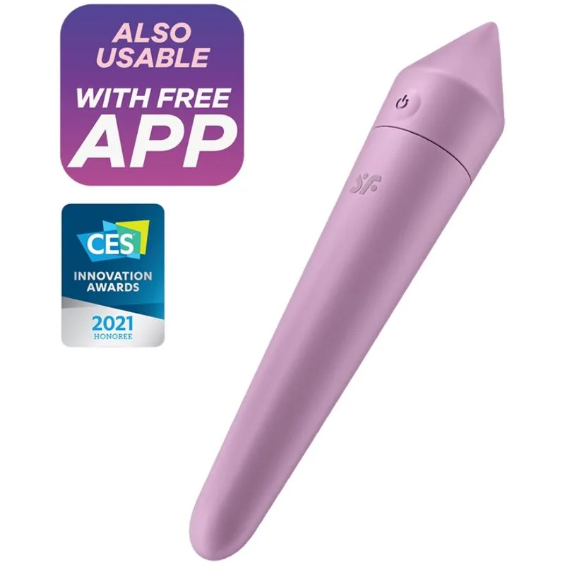 Satisfyer Ultra Power Bullet 8 Lila – Appkontrollerad Klitorisvibrator