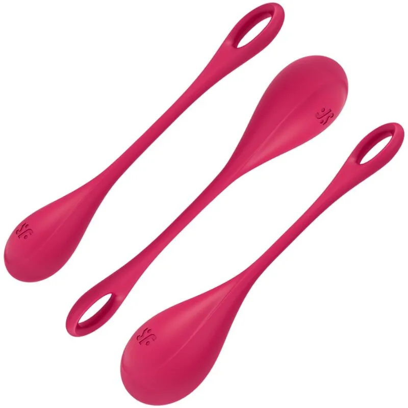 Satisfyer Yoni Power 1 Pelvic Floor Training Set – Red