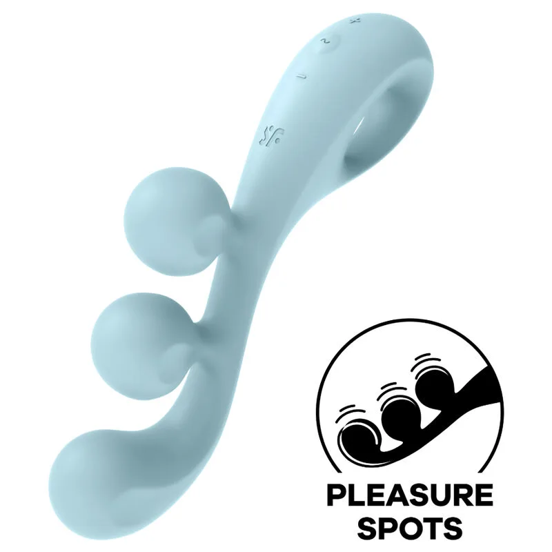 Satisfyer Tri Ball 2 Multi-Vibrator – Blå