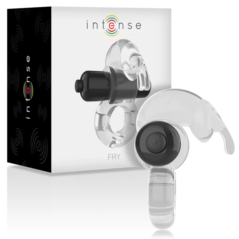 Intense - Fry Transparent Vibrating Penile Ring