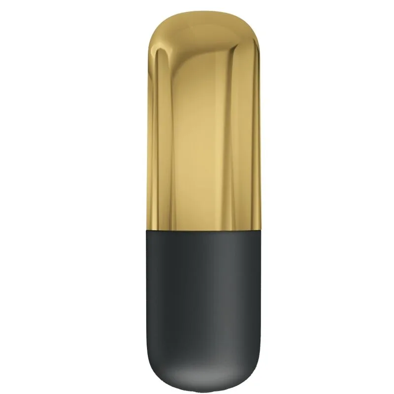 Pretty Love - Guldfärgad Uppladdningsbar Bullet-vibrator med 12 Vibrationsfunktioner