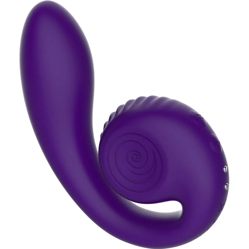 Snail Vibe Gizi Dual Stimulator – Internal & Clitoral Vibrator in Purple