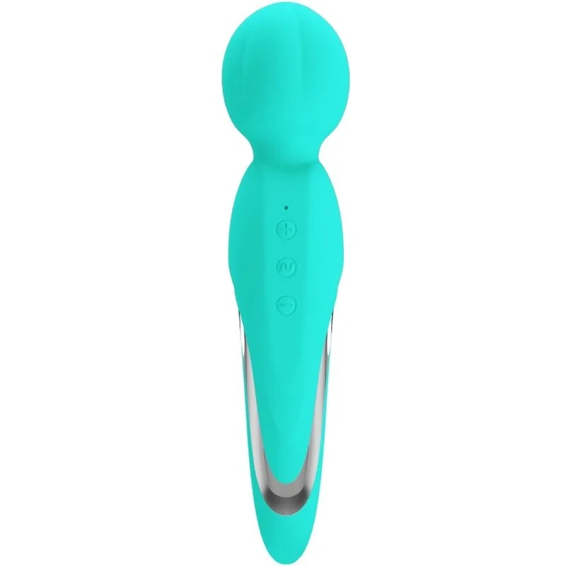 Pretty Love - Walter Vibrator Wand | Aqua Grön Silikon Personlig Massager