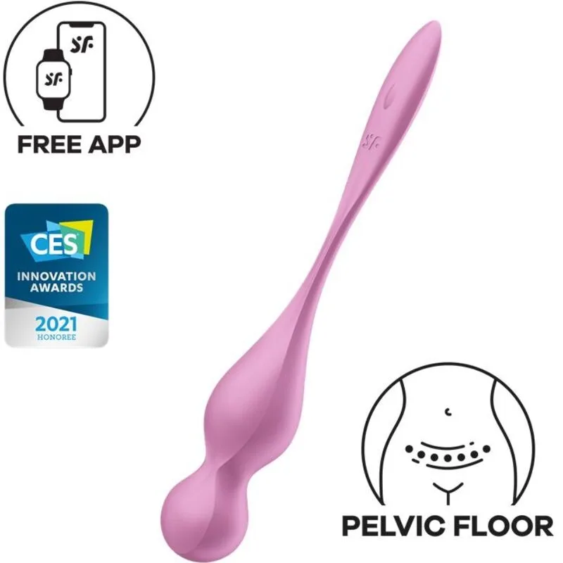 Satisfyer Love Birds 1 Vibrating Kegel Balls – Pink