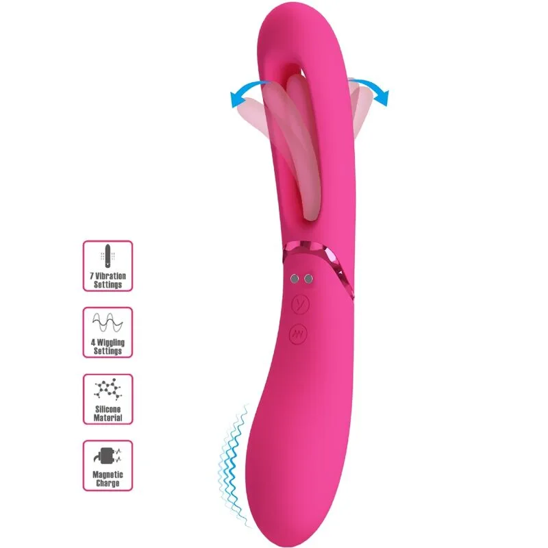 Romance Lexie G-Spot & A-Spot Vibrator | 7 Vibrationsmodi | Ergonomisk Silikon | Rosa