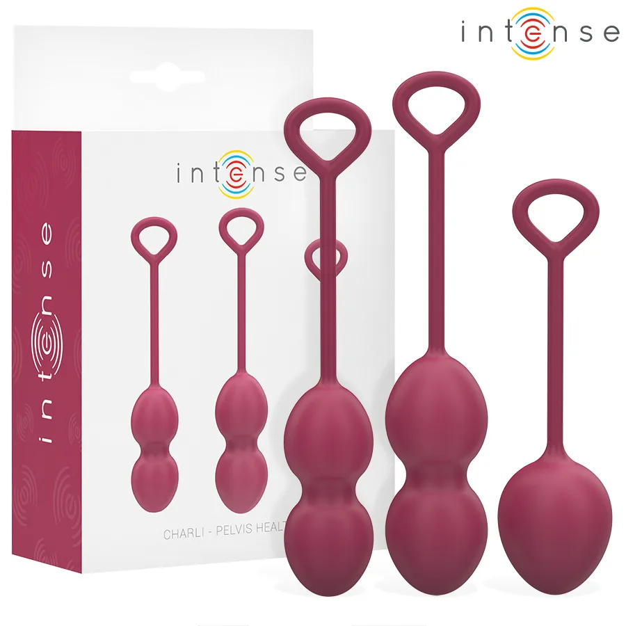 Intense - Charli Progressive Kegel Ball Training Kit | Violet