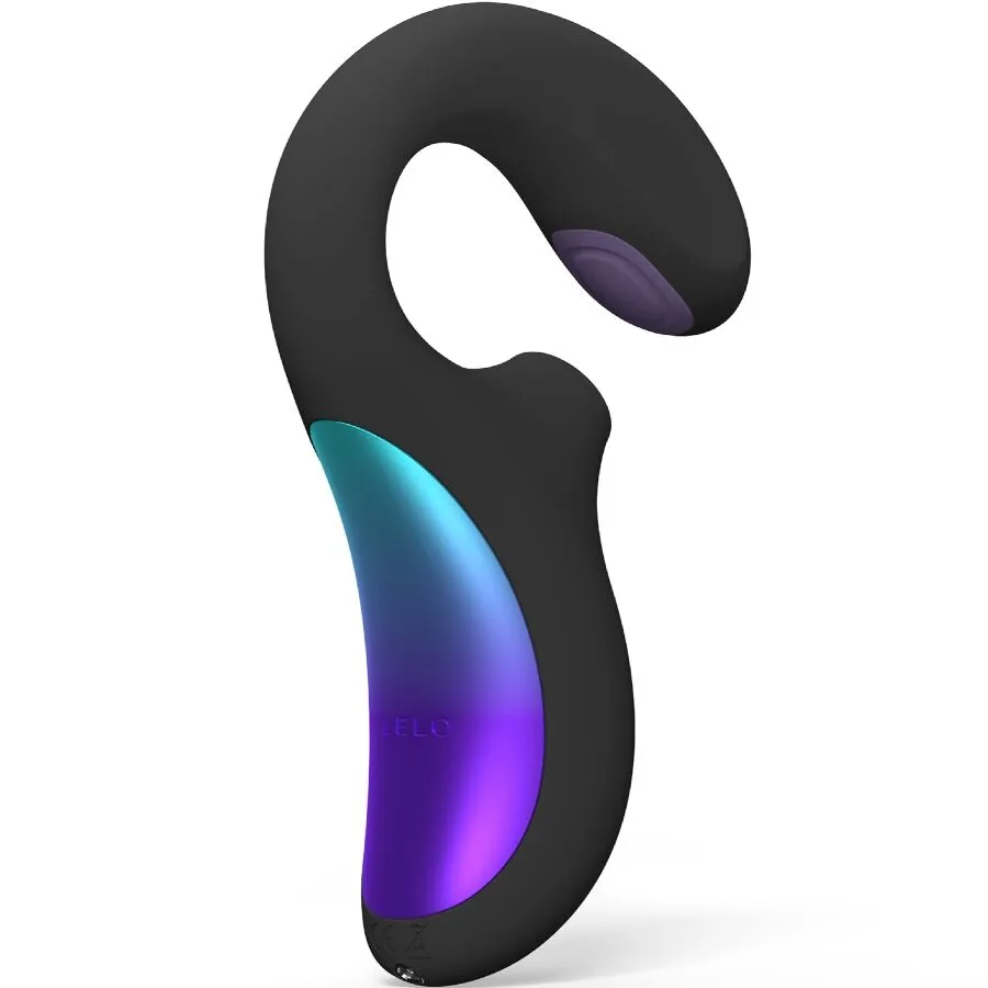 LELO Enigma Double Sonic Vibrator – G-punkt & Klitoris Dubbelstimulerare | Svart