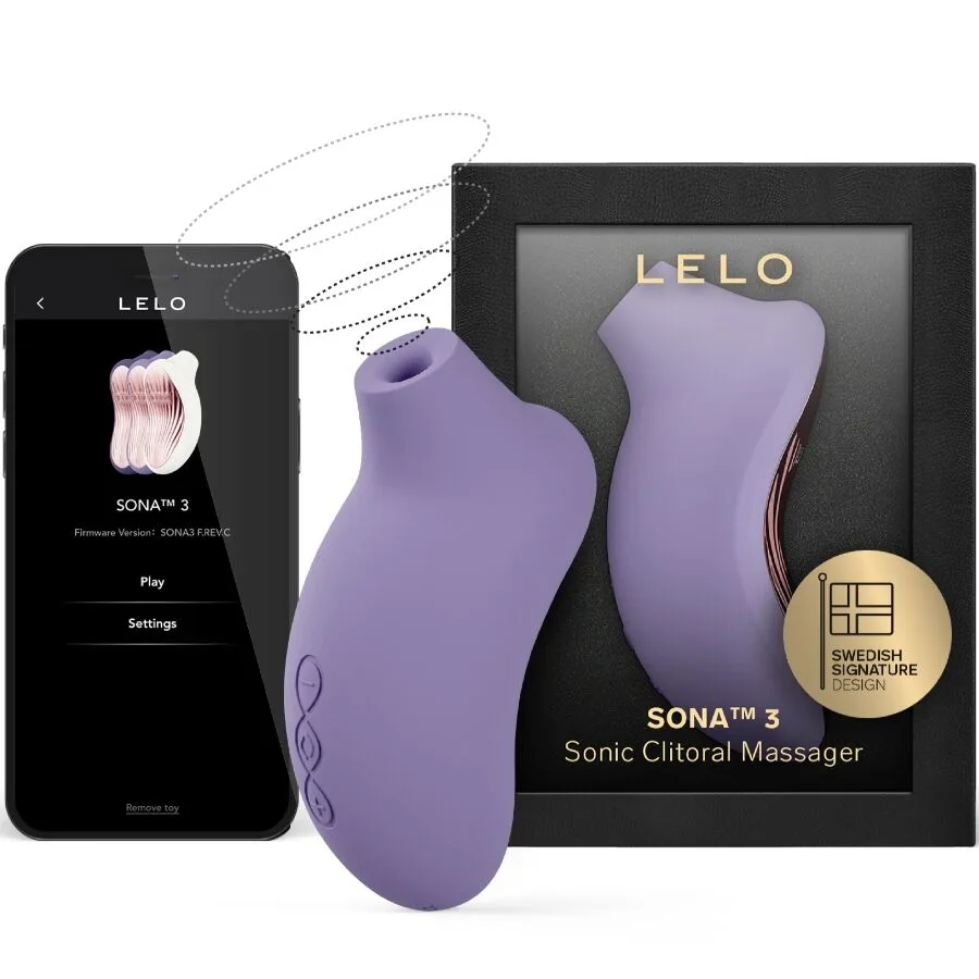 LELO Sona 3 Sonisk Klitorismassager – Violet Dusk