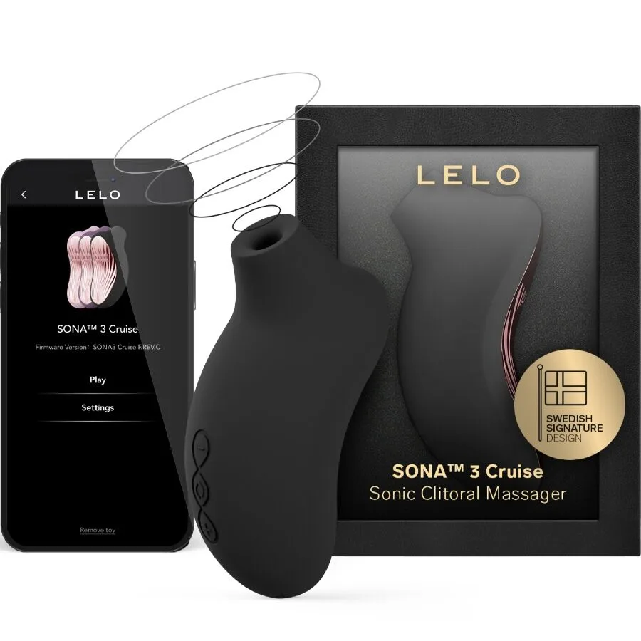LELO - Sona 3 Cruise Sonisk Klitorisstimulator Svart