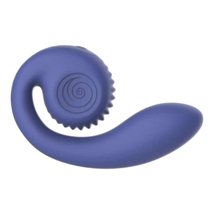 Snail Vibe – Gizi Lite Dubbel G-punkts- och Klitorisvibrator i Lila