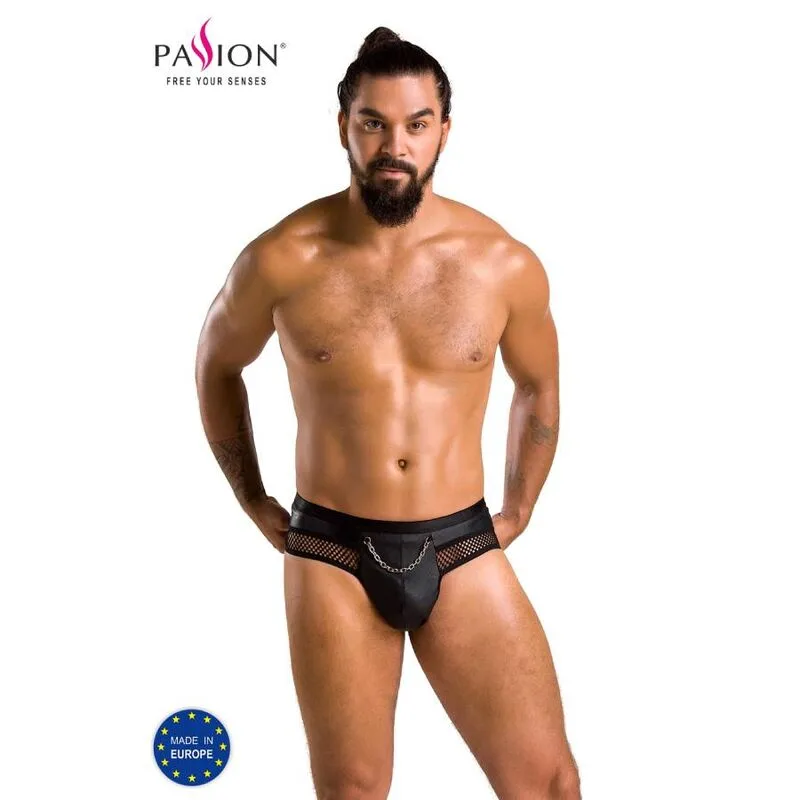 Passion 030 Open Slip Stringbody – Svart | Storlek S/M