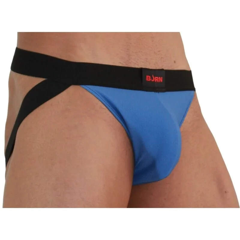 BURN 008 Jock – Designerjockstrap för män | Svart | Storlek XL