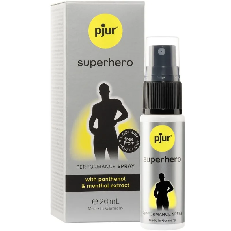 Pjur Superhero Performance Delay Spray för män – 20 ml