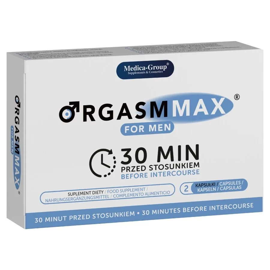 Medica Group - Orgasm Max for Men - Naturliga Intimitetskapslar (2 Kapslar)