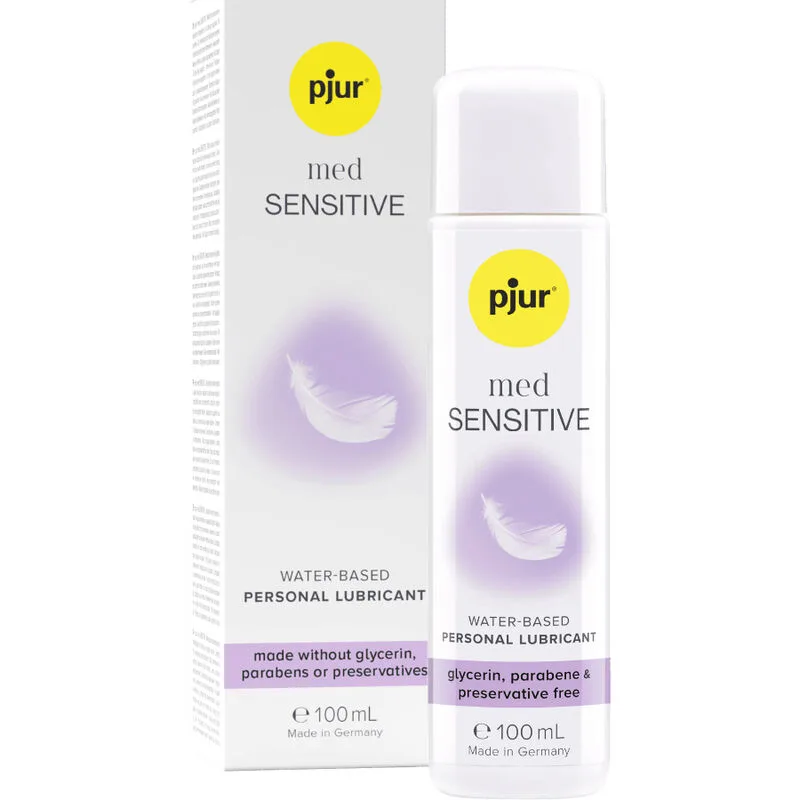 Pjur Med Sensitive Glide Vattenbaserat Intimglidmedel 100ml – Fritt från Glycerin & Parabener