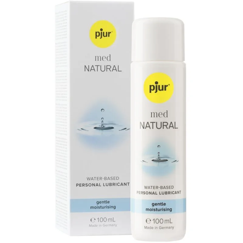 Pjur Med Natural Water-Based Lubricant 100 ml – Sensitive Skin Formula