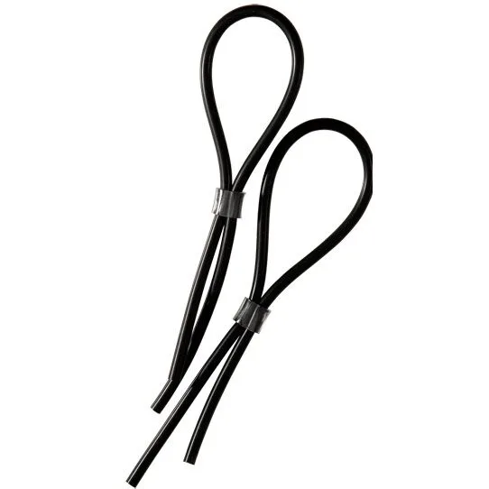 ElectraStim - Justerbara Ledande Gummislingor för Penile och Scrotal Stimulering