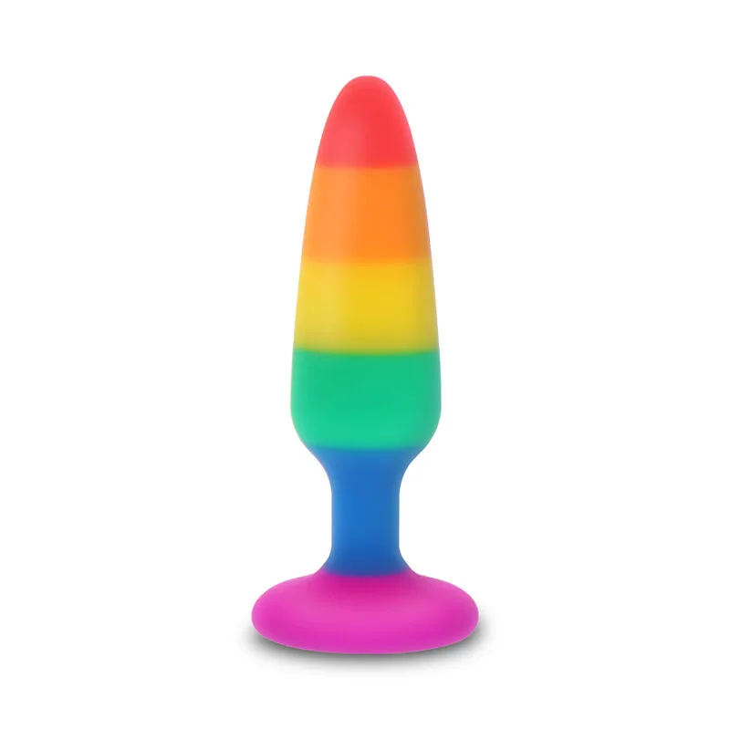 Pride LGBT Regnbågsflagga Analplugg av TOYJOY – 8,5 cm Inserterbar Längd