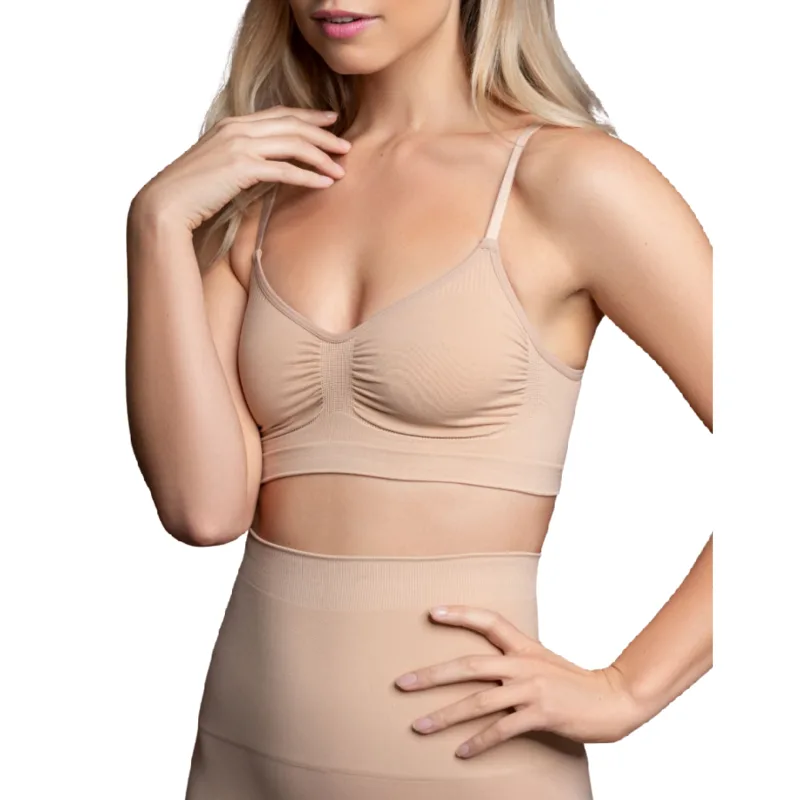 Bye-bra - Medium Control Sömlös Sculpting-BH | Beige | Storlek XL